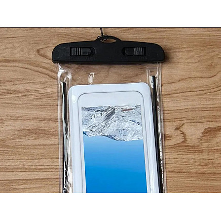 Ūdensnecaurlaidīgs telefona futrālis 6.5 collas