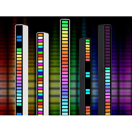 Usb leds sound response multicolour neon rgb led strip blinks 18 modes