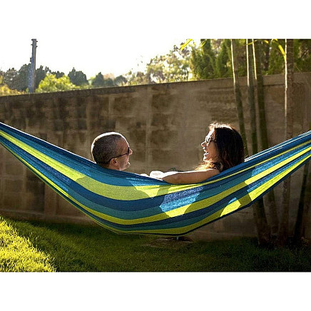 Garden hanging hoammak two-dbag 300x160cm brazilian xxl cover bag