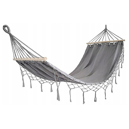 Garden hammock hanging swing rocker xl large cover with ropes headband
