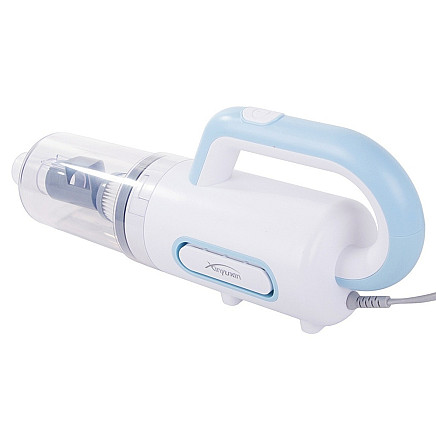 Rokas vertikālais putekļsūcējs 800W ar 6 uzgaļiem, bez maisiņa, vada filtrs