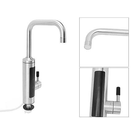 Electric instantaneous water heater tap lcd kitchen faucet 3000w