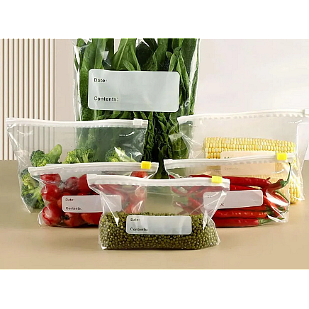 Sealable sealable film bags for food 1200ml 15pcs