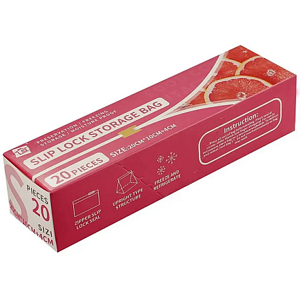 Sealable sealable film bags for food 600ml 20pcs