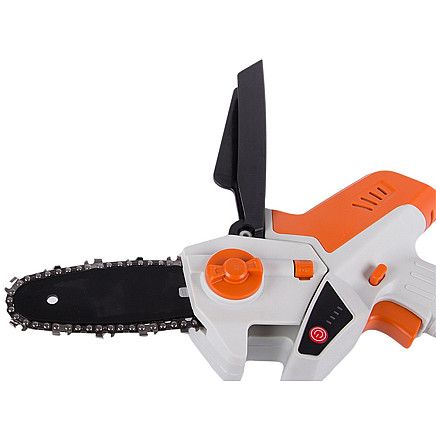 Akumulatora mini zāģis zaru griešanai 12V 4 collu