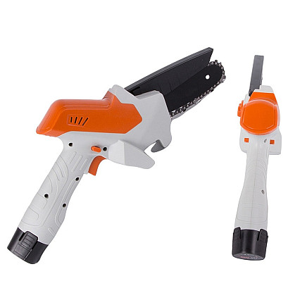 Akumulatora mini zāģis zaru griešanai 12V 4 collu