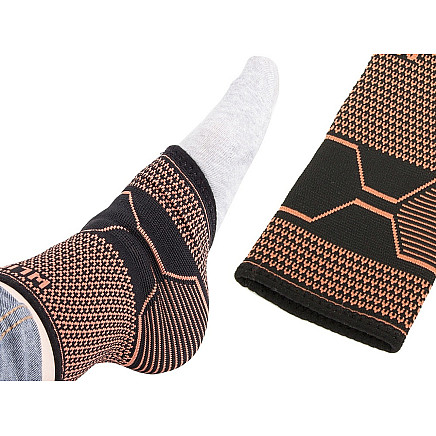Stabiliser ankle support foot orthosis elastic band joint