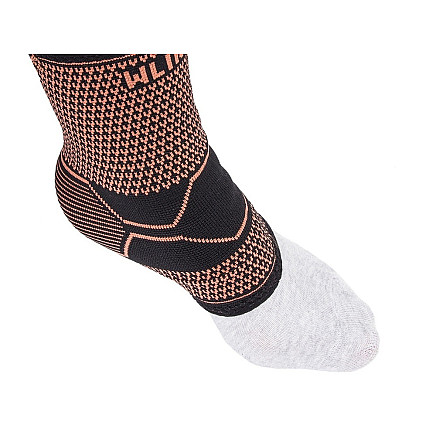 Stabiliser ankle support foot orthosis elastic band joint