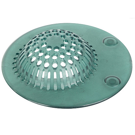 Silicone strainer for kitchen sink drain suction cups self-adhesive