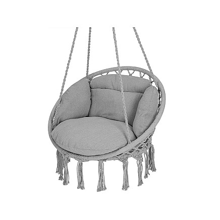 Hammock with cushion hanging chair swing storks nest boho garden house