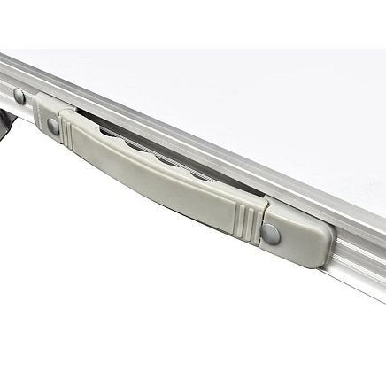 Travel table folding garden table handle large 180x60 case