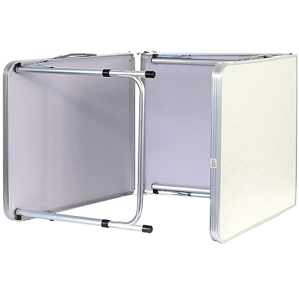 Travel table folding garden table handle large 180x60 case