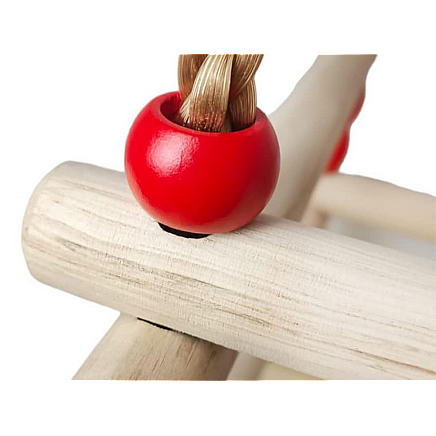 Childrens garden swing armchair rocking chair wooden railing for garden home