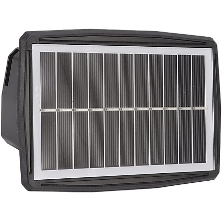Solar led façade lamp with dusk sensor wall-mounted wall lamp