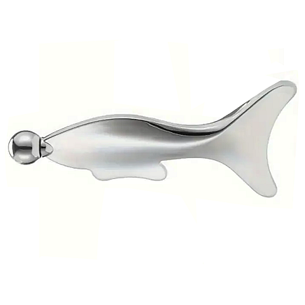 Metal massager plate body ball cold stainless steel