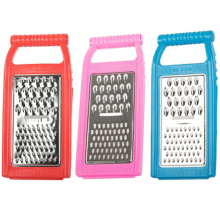 Vegetable grater fine mesh vegetable slicer flat shredder 3 blades