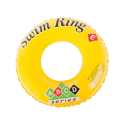 Small inflatable wheel for your child to swim in the pool water