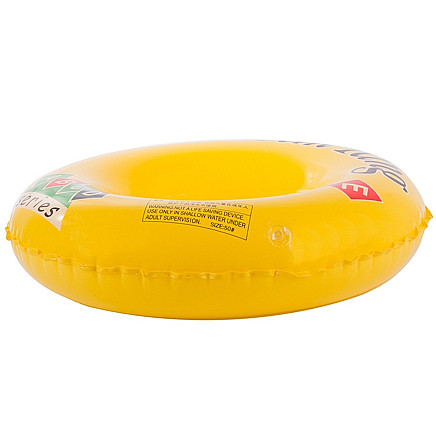 Small inflatable wheel for your child to swim in the pool water