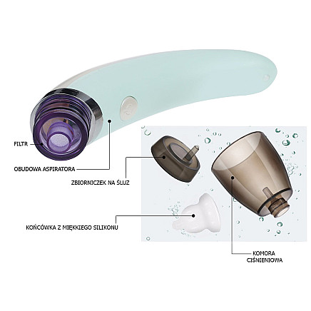 Electric nasal aspirator electric nasal aspirator for children filter control