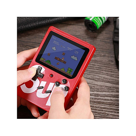 Retro mini portable console 400 games 3.0 tv game box games remote control pad