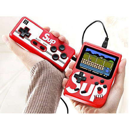 Retro mini portable console 400 games 3.0 tv game box games remote control pad