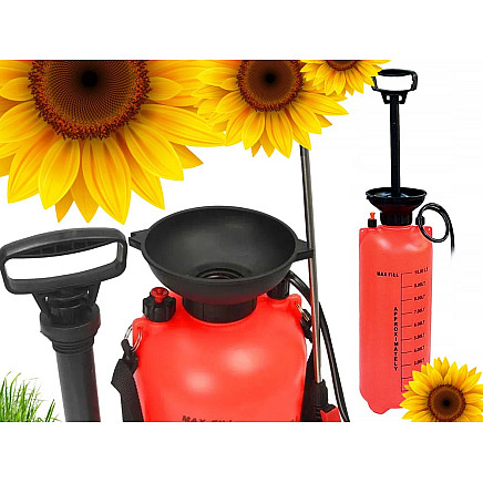 Pressure sprayer garden hand sprayer long lance 10l belt