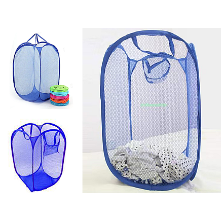 Collapsible laundry basket toy holder large storage container