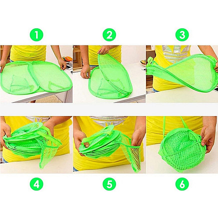 Collapsible laundry basket toy holder large storage container