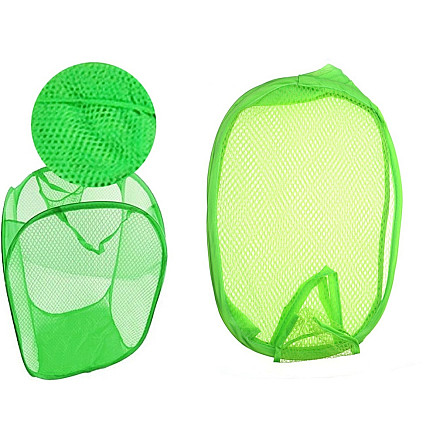 Collapsible laundry basket toy holder large storage container