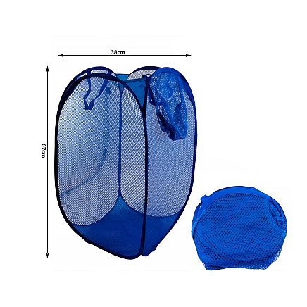 Folding laundry basket for toys large storage container handles