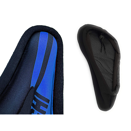 Mīksts Velosipēda Sēdekļa Silikona Pārvalks Pārklājs Ar Profilētu Vāku, Zils