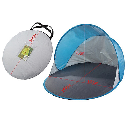 Self folding beach tent uv protection screen large garden tent