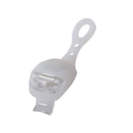 Bike light 2 led front light 2pcs silicone water resistant