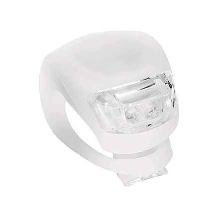 Bike light 2 led front light 2pcs silicone water resistant