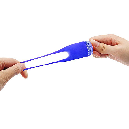 Bike light 2 led front light 2pcs silicone water resistant