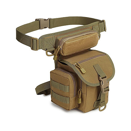 Hip pouch leg bag military tactical capacious military kidney