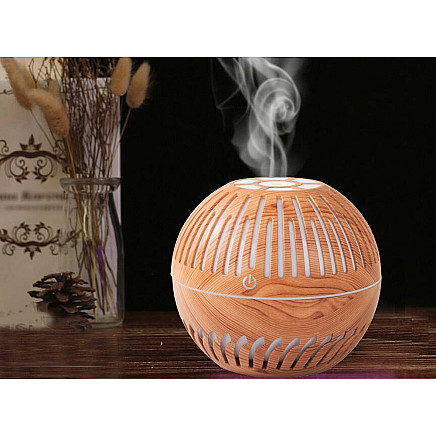 Elektriskais Ultraskaņas Gaisa Mitrinātājs / Difuzors / Aromaterapija 300 ml, Bēšs