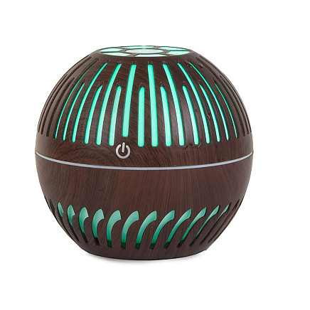 Elektriskais Ultraskaņas Gaisa Mitrinātājs / Difuzors / Aromaterapija 300 ml, Brūns