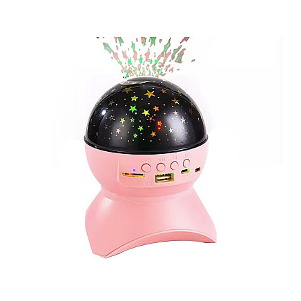 LARGE STARS PROJECTOR PINK (60) GAB_B