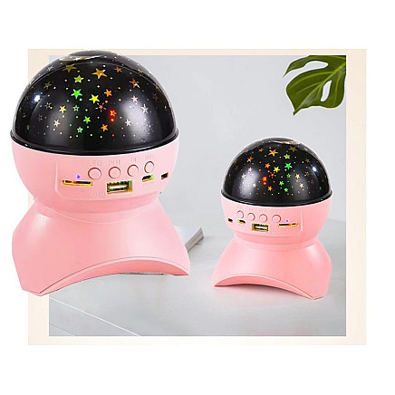 LARGE STARS PROJECTOR PINK (60) GAB_B