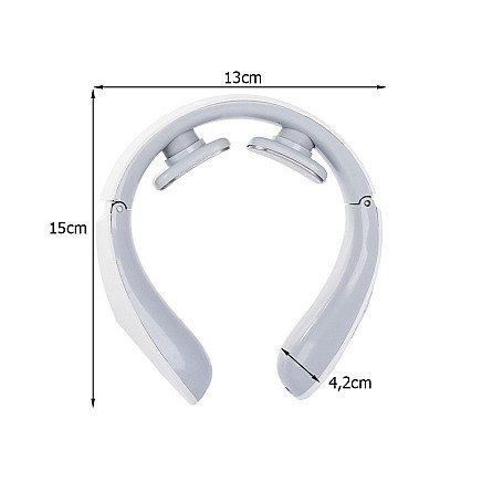 Neck massager back electrostimulator neck whip