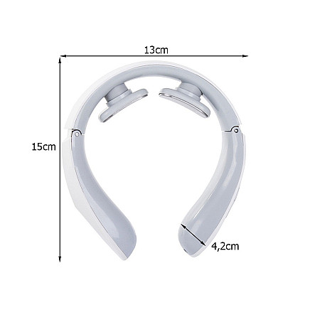 Neck massager electrostimulator back neck aku