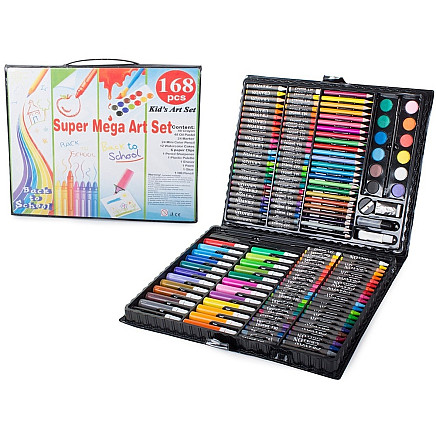 Artists set painting case 168 pcs
