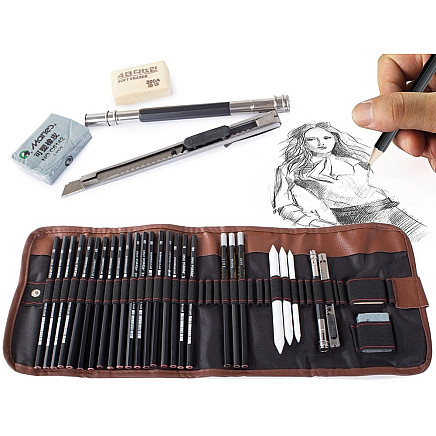 Sketching set professional case