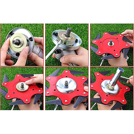 PADS FOR MOUNTING THE DISC (200)