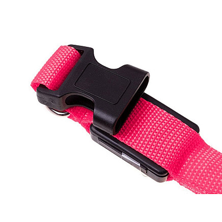 LIGHTING COLLAR 45-52CM PINK (240) GAB_A