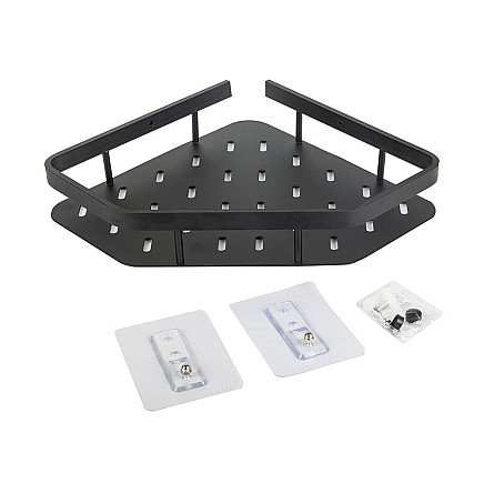 BATHROOM CORNER SHELF 2 (40)