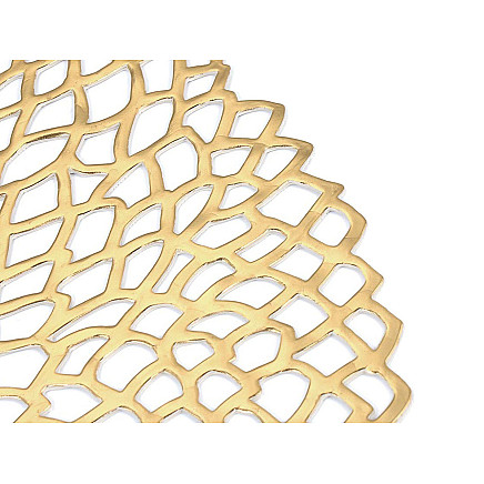 LACE TABLE MAT GOLD (180) GAB_A