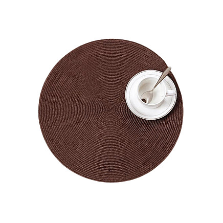 ROUND TABLE MAT BROWN (300) GAB_A