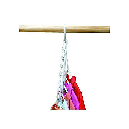 Wardrobe organiser for clothes hangers 8 pcs